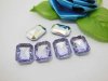 200 Oblong Diamond Confetti Wedding Party Table Scatter - Purple