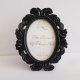 10Pcs Black Oval Baroque Place Card Holder Photo Frame Wedding