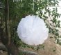 10 White Tissue Paper Pom Poms Wedding Party Decoration 20cm Dia