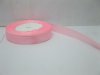 10Rolls X 25Yards Pink Satin Ribbon 15mm