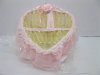 10X Fancy Handmade Heart Paper Crochet Storage Box