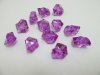 230X Purple Acrylic Ice Pieces Stones Wedding Party