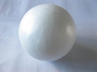 2Pcs Polystyrene Foam Ball Decoration Craft for DIY 280mm