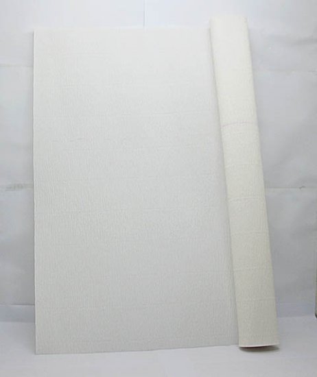 5 Rolls White Single-Ply Crepe Paper Arts & Craft - Click Image to Close