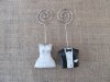 12Prs Bride&Broom Table Stand Name Number Place Card Holder Wedd