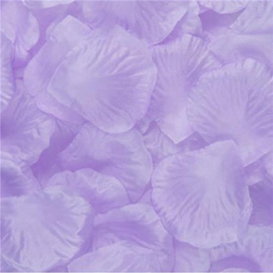 1000X Rose Petals Wedding Party Decoration - Light Purple - Click Image to Close