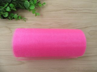 4Roll x 23M Tulle Roll Wedding Gift Bow Bridal Decor - Pink