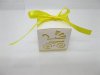 50 Baby Carriage Cutout Bomboniere Gifts Boxes Yellow