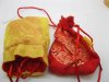 50X Silk Cover Drawstring Jewellery Pouches