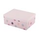 2Pcs Pink Polka Dot Gift Box 22cm x 15cm x 8.5cm
