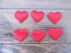 90X Heart Petals Wedding Party Decoration - Red
