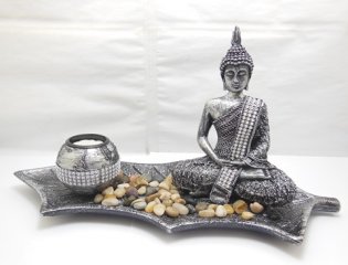 1X New Buddha Candle Holder For Decoration