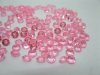 1000 Pink Diamond Confetti 4.5mm Wedding Table Scatter