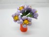 12BundleX6Pcs Craft Wedding Decor Plum Flower - Light Purple
