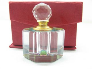 10X ART Rainbow Crystal Glass Perfume Bottles