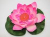 25 Embossed Pink Floating Lotus Flower Wedding Decoration