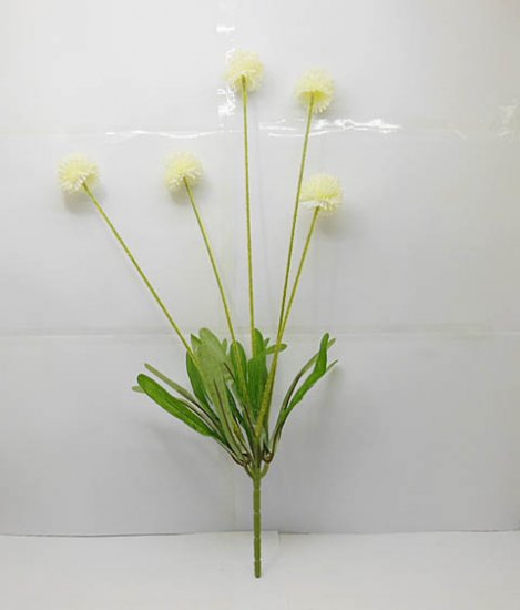 6Bundle X 5Pcs Artificial Ivory Lavender Flower Ball Home D??cor - Click Image to Close