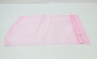 98 Pink Drawstring Jewelry Gift Pouches 30x19cm