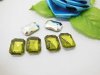 200 Oblong Diamond Confetti Wedding Party Table Scatter - Olive