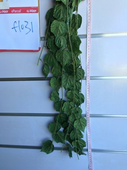 4X Greenery Grape Vine Leaves Garland Decoration Wall Hanging 93 - Click Image to Close