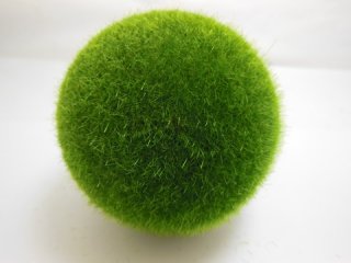 10 Green Artificial Foam Moss Ball D???cor 80mm Dia.
