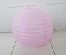 10Pcs Light Pink Paper Lantern Wedding Favor 30cm