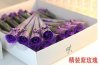 38Pcs Purple Bath Artificial Rose Soap Flower Mother's Day Valen