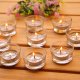 210X Glass Tea Light Holder Wedding Favor