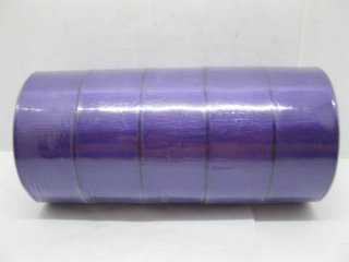 5Rolls X 25Yards Dark Purple Grosgrain Ribbon 38mm