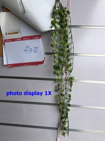 4X Greenery Leaves Garland Decoration Wall Hanging 88cm Long - Click Image to Close