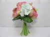1X Peony Bridal Bouquet Holding Flowers Wedding Favor