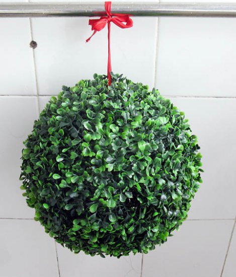 1X Artificial Plant Topiary Ball Boxwood Ball Wedding co-ot450 - Click Image to Close