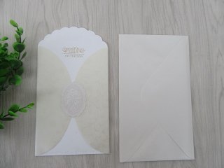 10Pcs New Wedding Invitation in Flower Cover