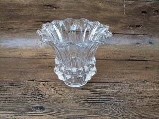 12X Clear Glass Flower Vases Table Decor 128mm