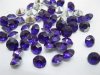 2000 Diamond Confetti 6.5mm Wedding Party Table Scatter-Purple