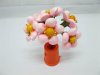 12BundleX6Pcs Craft Wedding Decor Plum Flower - Light Pink