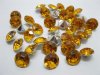 1000 Diamond Confetti 8mm Wedding Party Table Scatter-Yellow