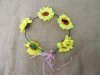 4Pcs Sun Floral Headpiece Headband Hair Garland Crown Wedding Wr