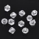 3000 Clear Faceted Bicone Beads Jewellery Finding 6mm