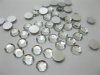 1000 Silver Flat Back Diamonds Rhinestones 8mm