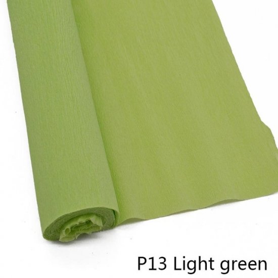 5Rolls Green Single-Ply Crepe Paper Arts & Craft - Click Image to Close