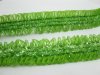 5Sheet X 25Yards Green Lace Lacemaking Craft Trim 2cm
