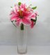 12X Wedding Clear Glass Cylinder Table Flower Vase 25cm High