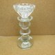 1X New Crystal Single Candle Holder 15cm High