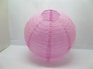 10Pcs Plain Light Pink Paper Lanterns Wedding Favor 25cm