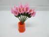 12BundleX12Pcs Craft Wedding Decor Flower Calla Lily - Pink