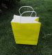 48 Bulk Kraft Paper Gift Carry Shopping Bag 33x26x12cm Yellow