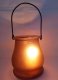 10Pcs Coffee Frosted Hanging Glass Tea Light Holder Wedding Favo