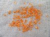 4Pkts x 850Pcs Orange Confetti Table Scatter Wedding Favor 4mm