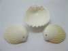 48Pcs Natural Scallop Shell Pendants Beads Wedding Decoration